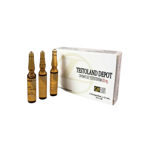 DEPOSTERON 3X2ML CIPIONATO DE TESTOSTERONA 200MG - LANDERLAN - AES LABS