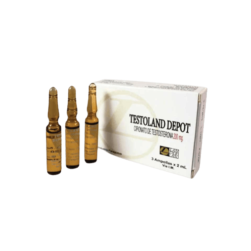 DEPOSTERON 3X2ML CIPIONATO DE TESTOSTERONA 200MG - LANDERLAN - AES LABS