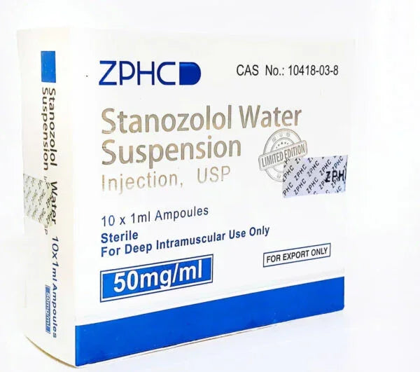 Stanozolol Winstrol ZPHC 50MG/ML – 1 ML X 10 VIALS - AES LABS