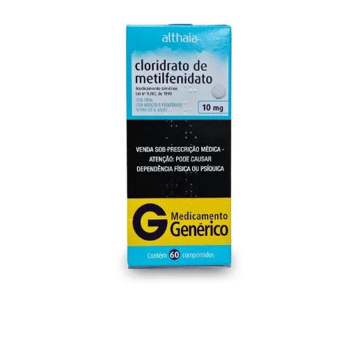 Ritalina 10mg Cloridrato de Metilfenidato 30 cp Althaia - AES LABS