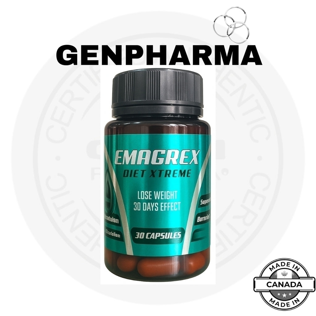 Emagrex Xtreme Diet 30 Capsulas Emagrecedor Genpharma - AES LABS