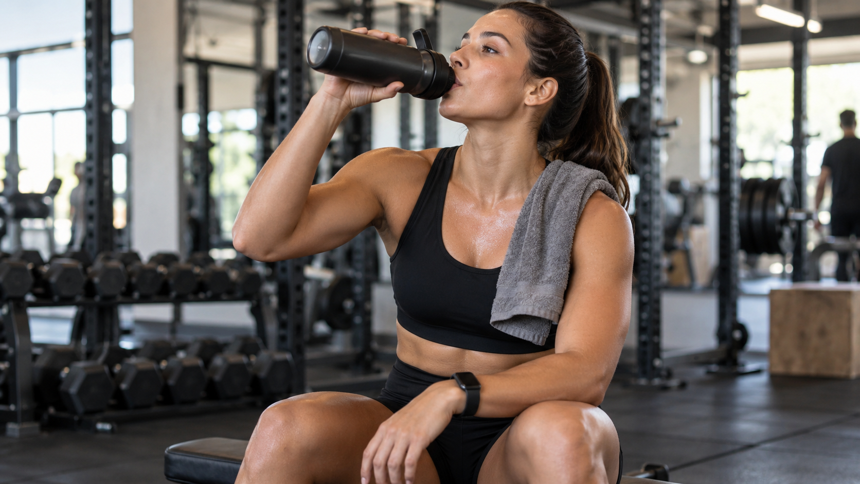 Água e hidratação no treino: quanto beber e por que importa