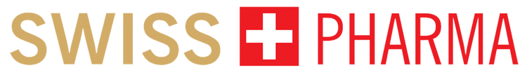 Swiss Pharmaceutical logo representing high-quality, precise pharmaceutical manufacturing and trusted wellness products.