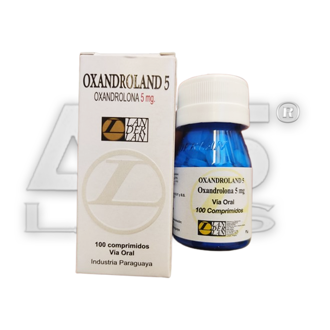 OXANDROLONA 5MG 100CP LANDERLAN - AES LABS 