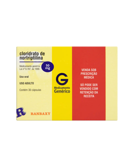 Cloridrato de nortripilitina 50mg | 30caps - AES LABS