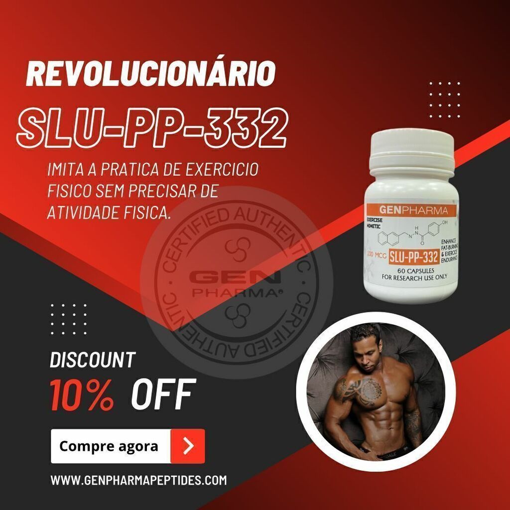 SLU-PP-332 100MCG (Revolucionária em terapia mimética de exercícios) Genpharma - AES LABS
