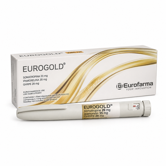 Eurogold 240ui Caneta GH Blend Peptídeos