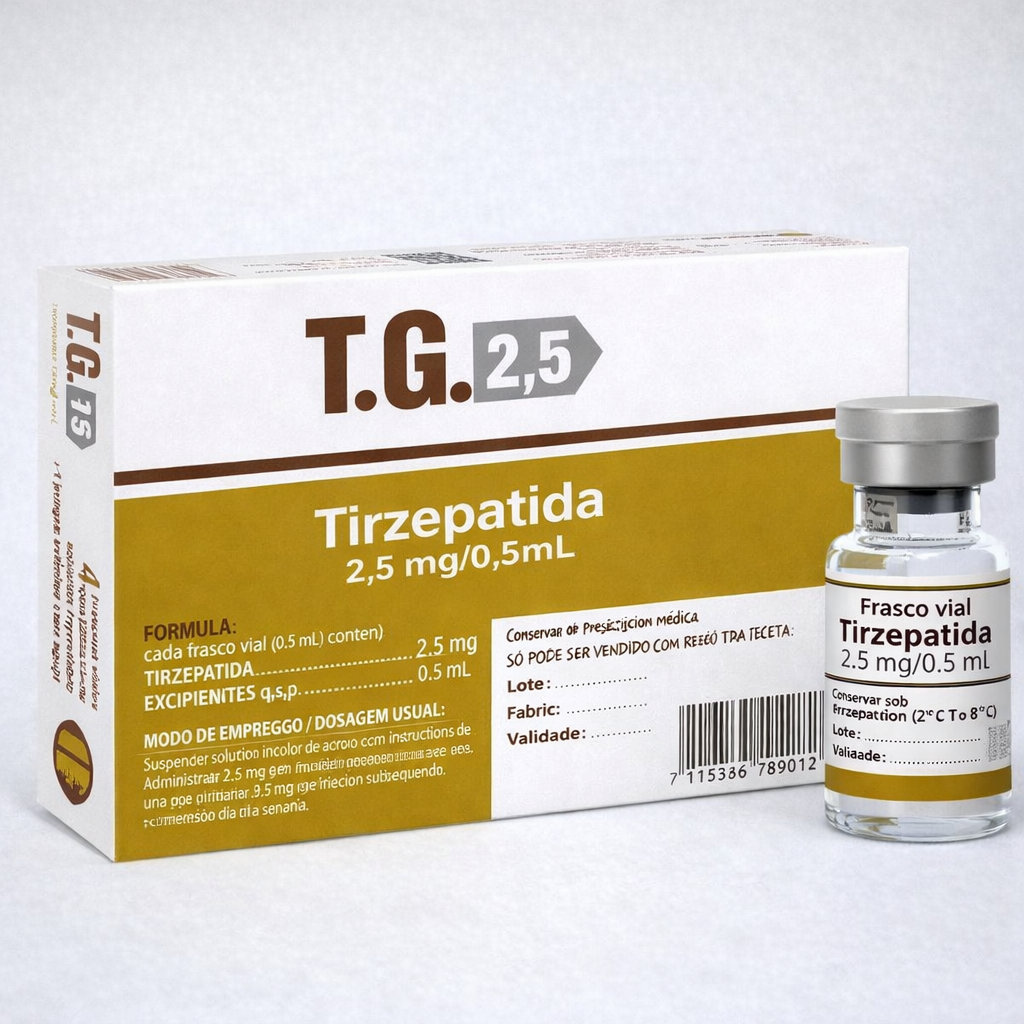 TG TIRZEPATIDA 2,5MG / 0,5ML