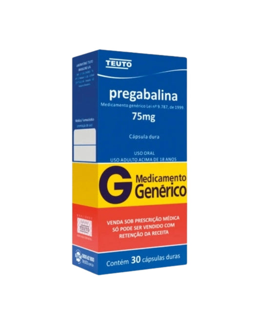 Pregabalina 75mg | 30comp - AES LABS