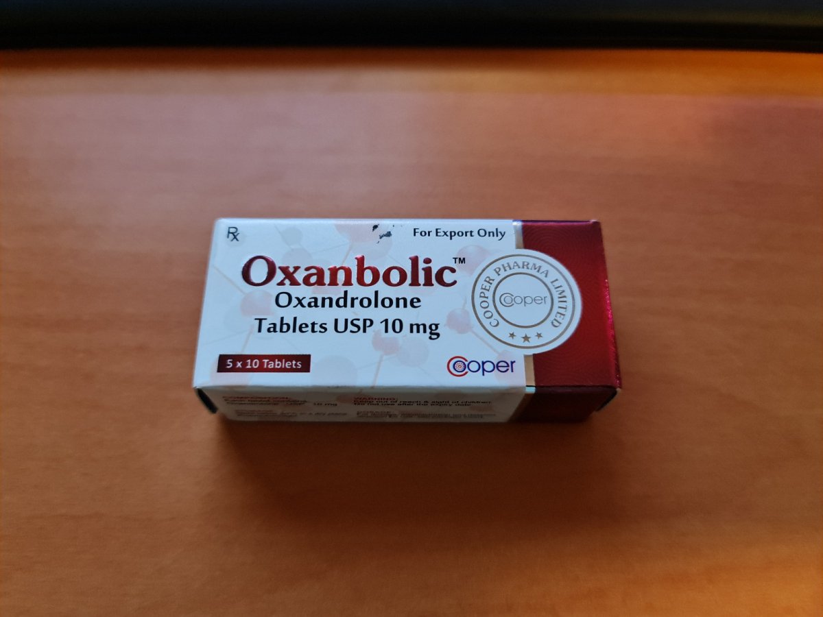 Oxandrolona 10mg 50cp Cooper Pharma