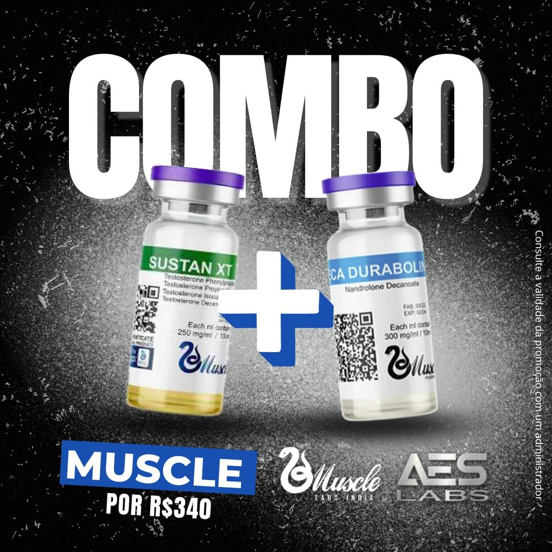 Combo Bulking Dura + Deca Muscle Labs Índia