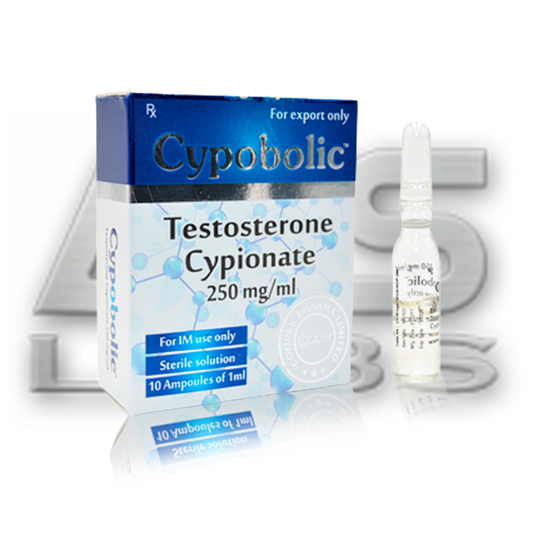 Cypobolic (Cipionato de Testosterona) 10ml 250mg/ml Cooper Pharma - AES LABS 