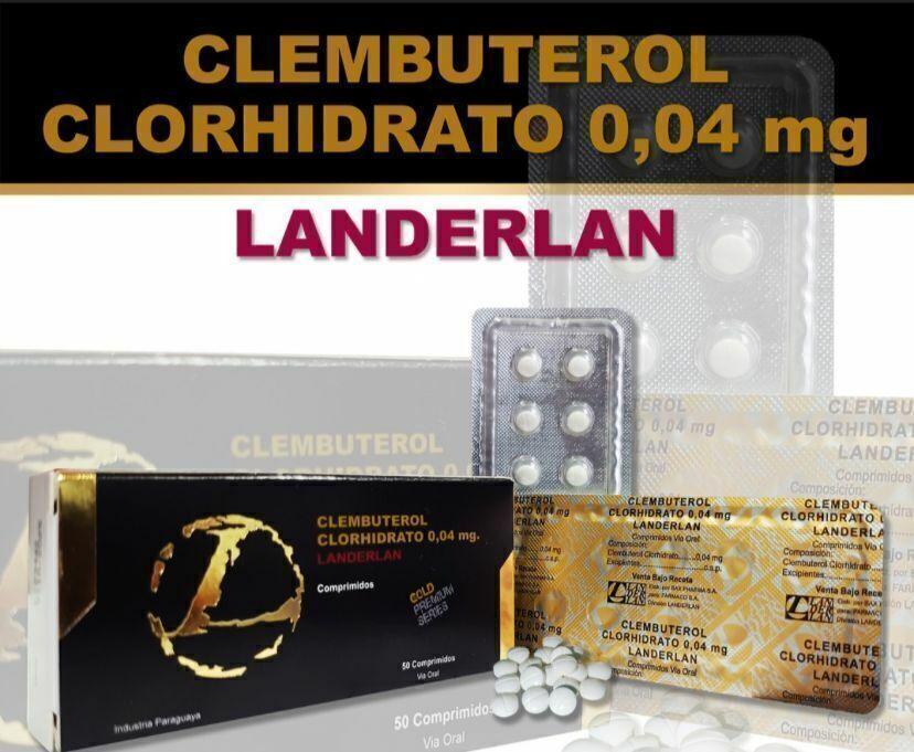CLEMBUTEROL 0.04 MG LANDERLAN (50 Comprimidos) – AES LABS