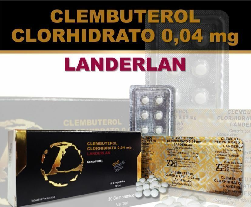 CLEMBUTEROL 0.04 MG LANDERLAN (50 Comprimidos) - AES LABS 