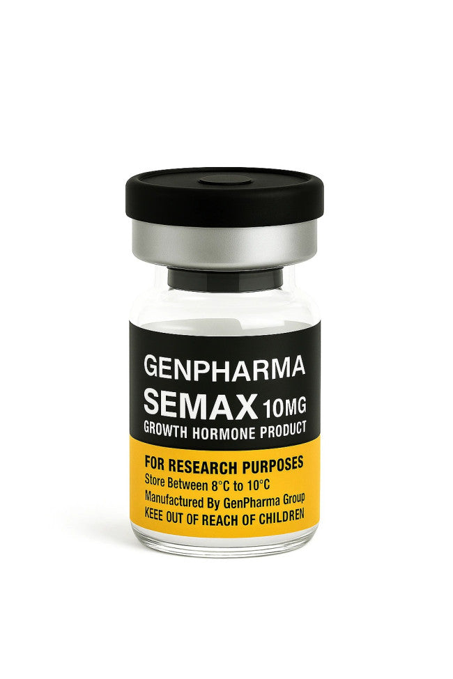SEMAX 10mg + Diluente Nootrópico Aumento da Memória e Raciocínio Genpharma