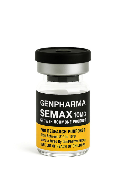 SEMAX 10mg + Diluente Nootrópico Aumento da Memória e Raciocínio Genpharma