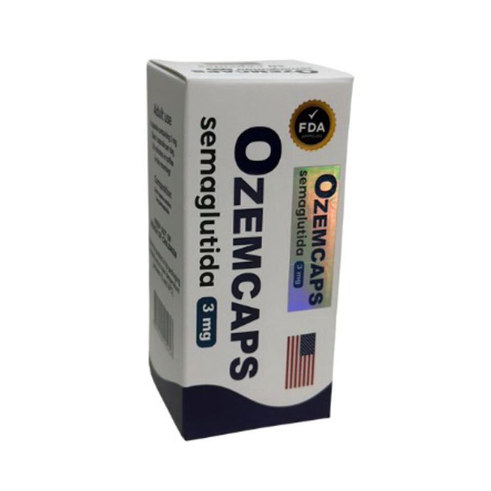 OzemCaps 3mg Semaglutida Oral - AES LABS 