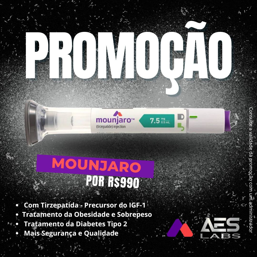 MOUNJARO 7,5MG PROMOÇÃO - AES LABS 