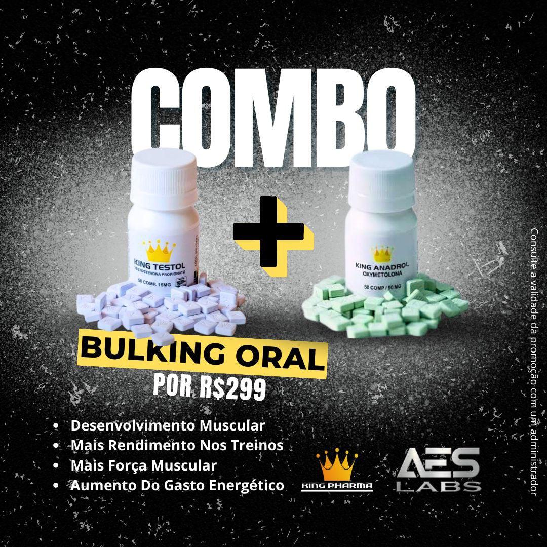 Combo King Pharma Proprianato Testo Oral + Dianabol Oral
