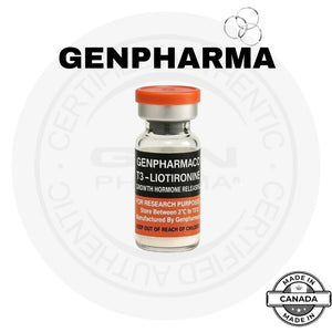 T3-LIOTIRONINE 10mg + Diluente Perda de Gordura Genpharma